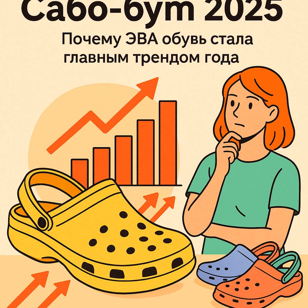 Сабо-бум 2025: ЭВА обувь Леопард